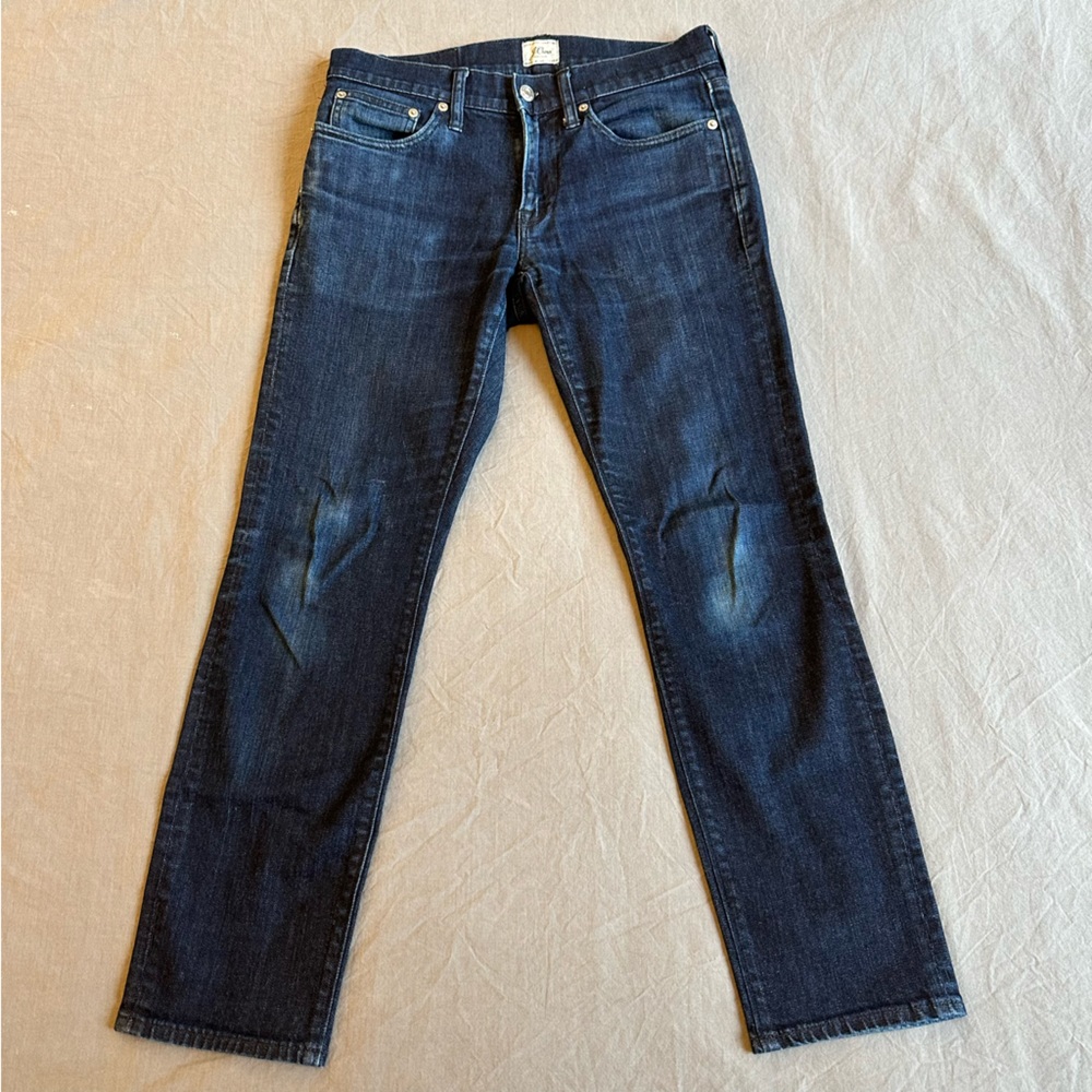 J. Crew 484 Slim-fit Stretch on Demand jean in dark rinse wash - Men's 30/30